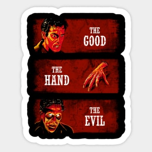 The Good the Hand and the Evil Sticker